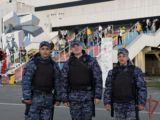 Безопасность финального матча Кубка России по футболу в Калининграде обеспечили росгвардейцы 