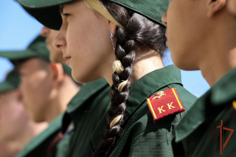 В Башкирии состоялись испытания на право ношения оливкового берета среди учеников подшефных Росгвардии классов 
