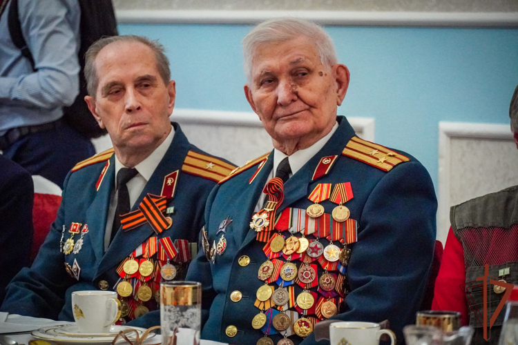 В Северо-Западном округе Росгвардии чествовали ветеранов Великой Отечественной войны