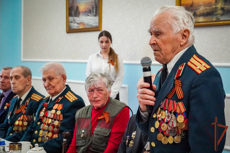В Северо-Западном округе Росгвардии чествовали ветеранов Великой Отечественной войны