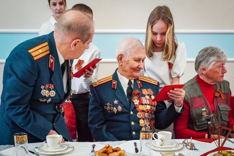 В Северо-Западном округе Росгвардии чествовали ветеранов Великой Отечественной войны