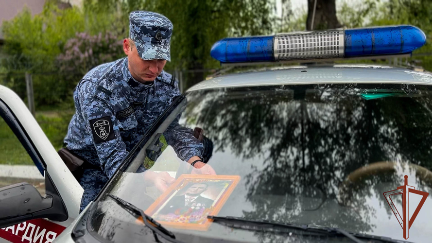 Росгвардейцы поддержали Всероссийскую акцию «Бессмертный автополк» в Пензенской области