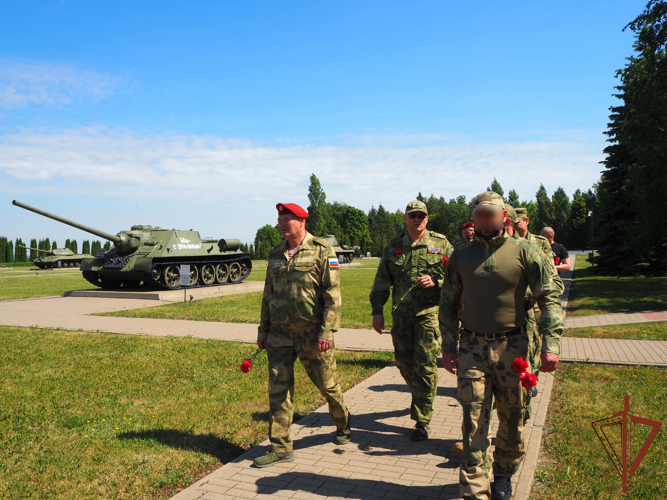 Росгвардейцы приняли участие во Всероссийской патриотической акции «Марш специального назначения» в Белгородской области
