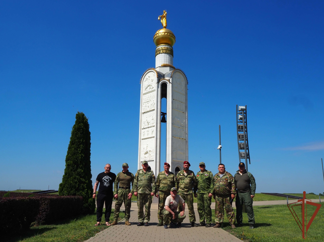 Росгвардейцы приняли участие во Всероссийской патриотической акции «Марш специального назначения» в Белгородской области