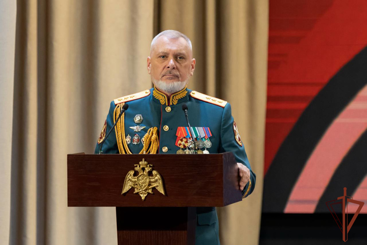 В Росгвардии прошло торжественное собрание, посвященное Дню Победы (видео)