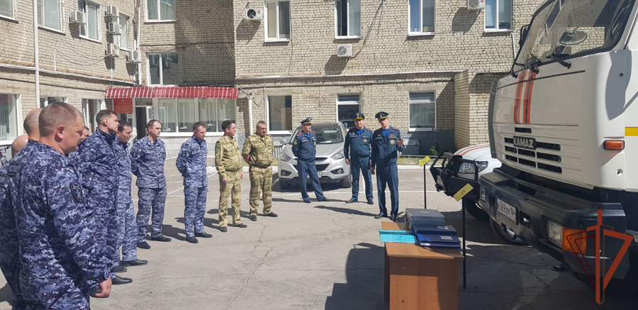 Учебно-методический сбор с начальниками инспекций пожарной безопасности Приволжского округа Росгвардии состоялся в Саратове