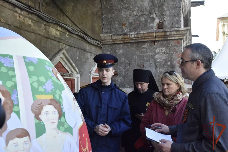 Кадеты Росгвардии награждены дипломом в номинации «В сердце память храня» на фестивале «Пасхальный дар»