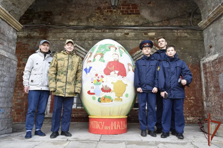 Кадеты Росгвардии награждены дипломом в номинации «В сердце память храня» на фестивале «Пасхальный дар»