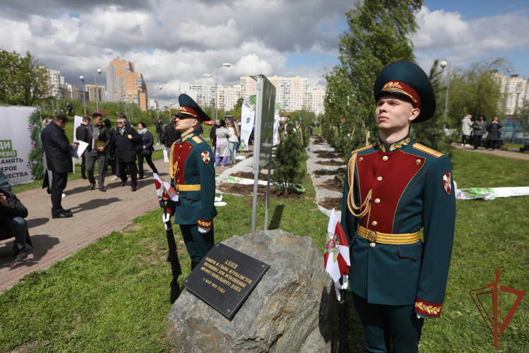 В Москве почтили память военных журналистов Росгвардии