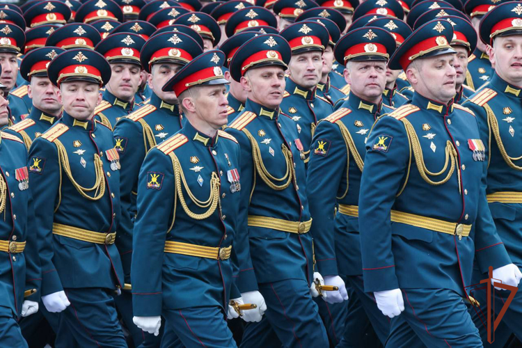 Военнослужащие  Росгвардии приняли участие в параде Победы на Красной площади (видео)