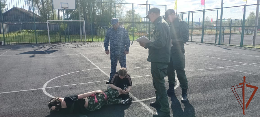 Росгвардейцы приняли участие в региональных этапах игры «Зарница 2.0» в Центральной России