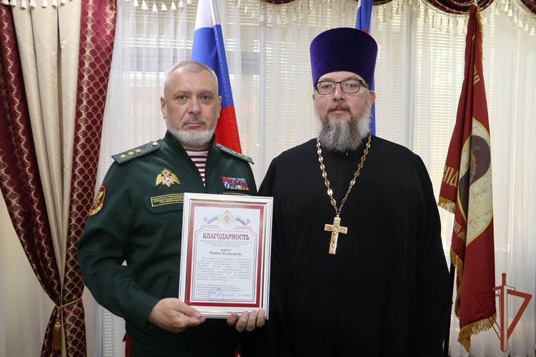 Генерал-полковник Алексей Воробьев провел совещание с духовенством 