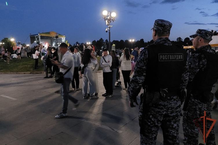 Росгвардия обеспечила безопасность празднования Дня города Ярославля 