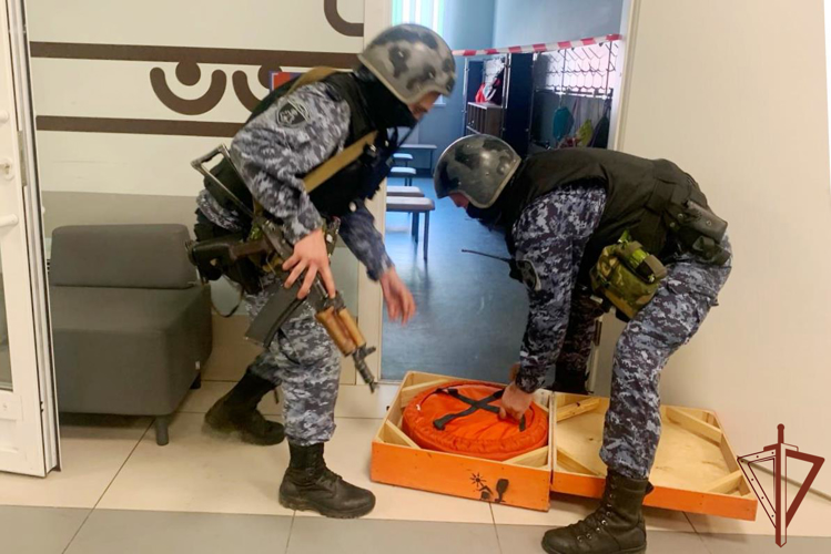 Сотрудники Росгвардии приняли участие во всероссийских учениях на Северо-Западе страны