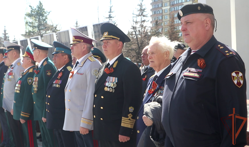 Росгвардия на Урале принимает участие в мероприятиях, посвященных Дню Победы