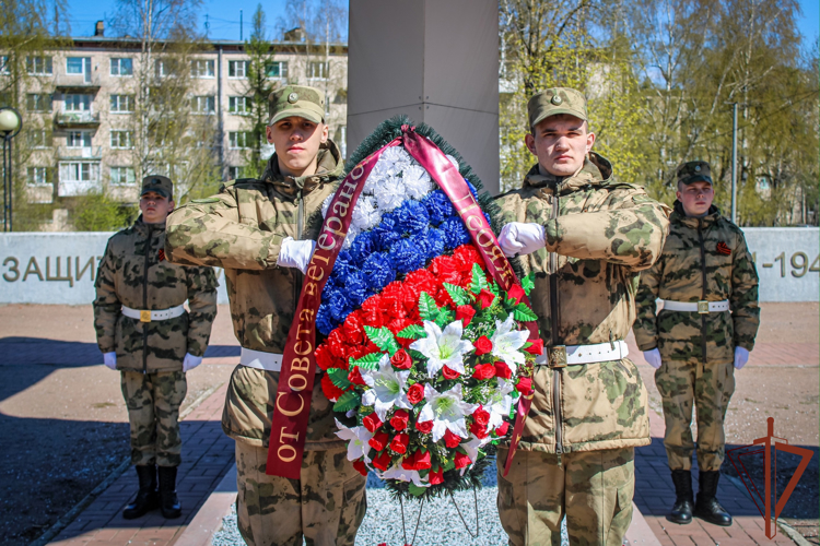 Росгвардейцы Северо-Западного округа почтили память погибших в годы Великой Отечественной войны