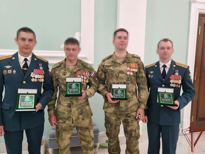 В Свердловской области состоялось чествование военнослужащих Росгвардии - участников СВО
