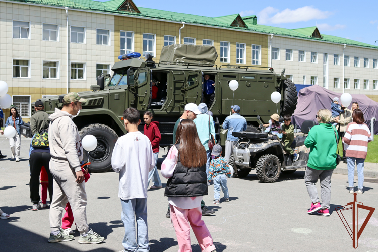В Центральном округе Росгвардии прошли мероприятия ко Дню защиты детей