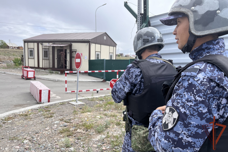 Росгвардия приняла участие в межведомственных учениях в Тыве