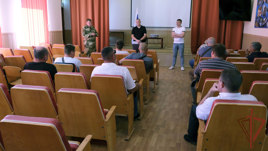 Росгвардейцы провели занятие по антитеррористической защищенности объектов здравоохранения Херсонской области