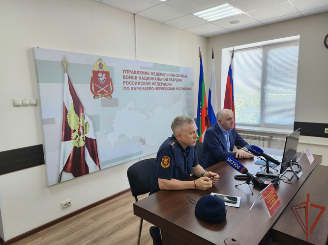 Торжественное открытие здания Центра лицензионно-разрешительной работы Росгвардии состоялось в Карачаево-Черкесии