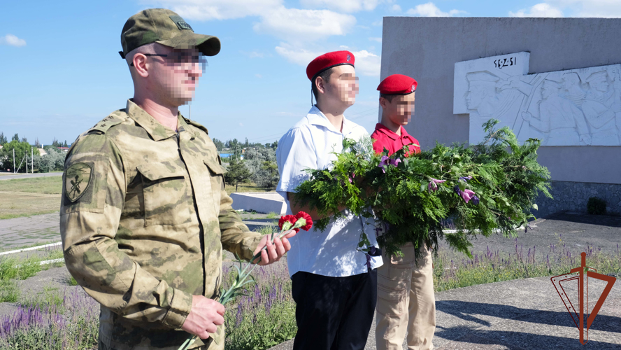 В рамках акции «Каникулы с Росгвардией» в Херсонской области проводятся патриотические мероприятия 