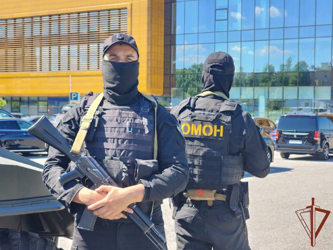 Росгвардия обеспечила правопорядок при проведении XII Петербургского международного юридического форума