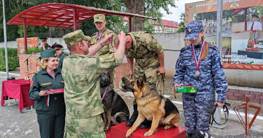 Чемпионат Уральского округа Росгвардии по многоборью кинологов завершился в Тюмени