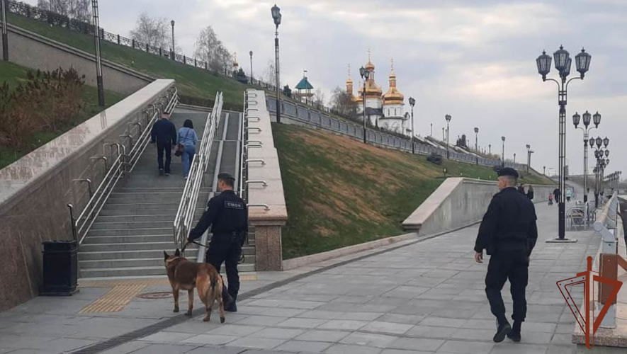 Росгвардейцы в Тюменской области обеспечили безопасность праздничных и спортивных мероприятий 