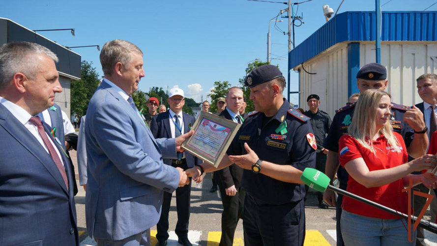 Росгвардия приняла участие в международном фестивале "Славянское единство" в Брянске