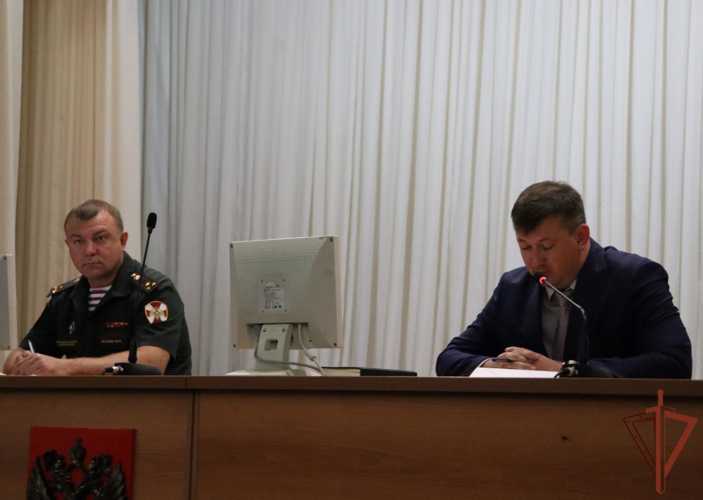 В Уральском округе Росгвардии завершился учебно-методический сбор руководителей юридических (правовых) подразделений 