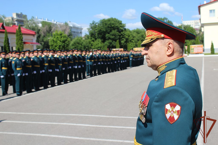Состоялся выпуск офицеров в Саратовском военном ордена Жукова краснознаменном институте Росгвардии