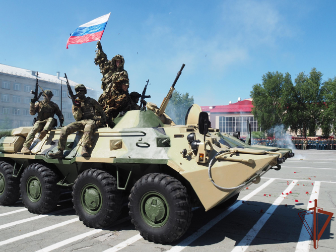 В Новосибирском военном институте Росгвардии состоялся выпуск молодых офицеров 