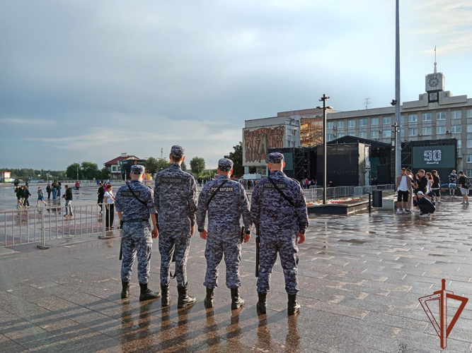 В минувшие выходные Росгвардия обеспечила безопасность крупных мероприятий на Урале 