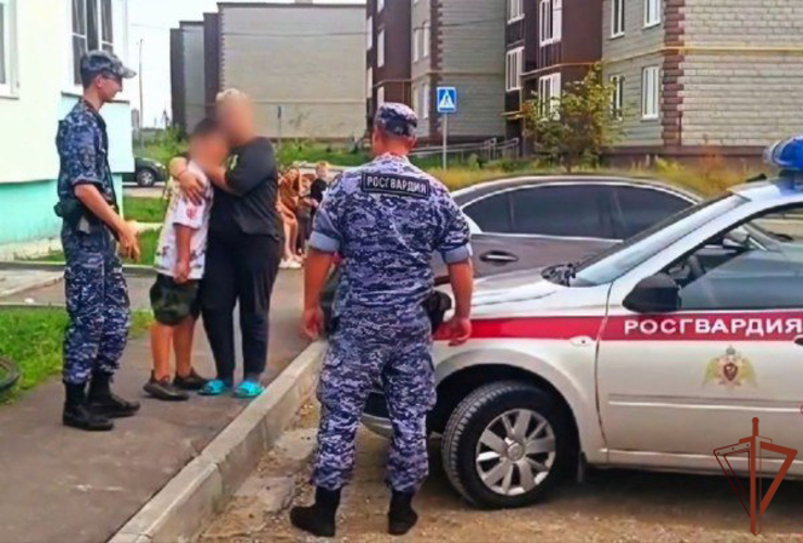 Росгвардейцы отыскали потерявшегося в Подмосковье ребенка  (видео)