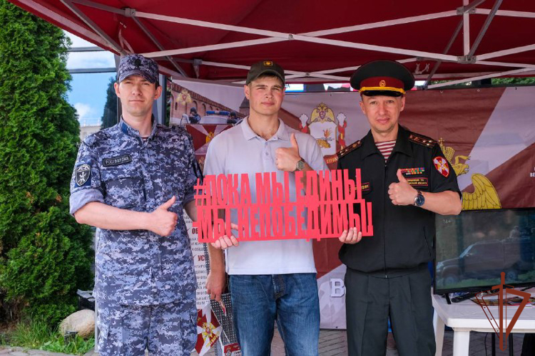  Росгвардия приняла участие во всероссийской ярмарке трудоустройства в Центральных регионах Росссии