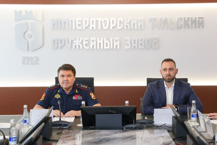 Заместитель директора Росгвардии генерал-полковник полиции Сергей Лебедев совершил рабочую поездку в Тульскую область