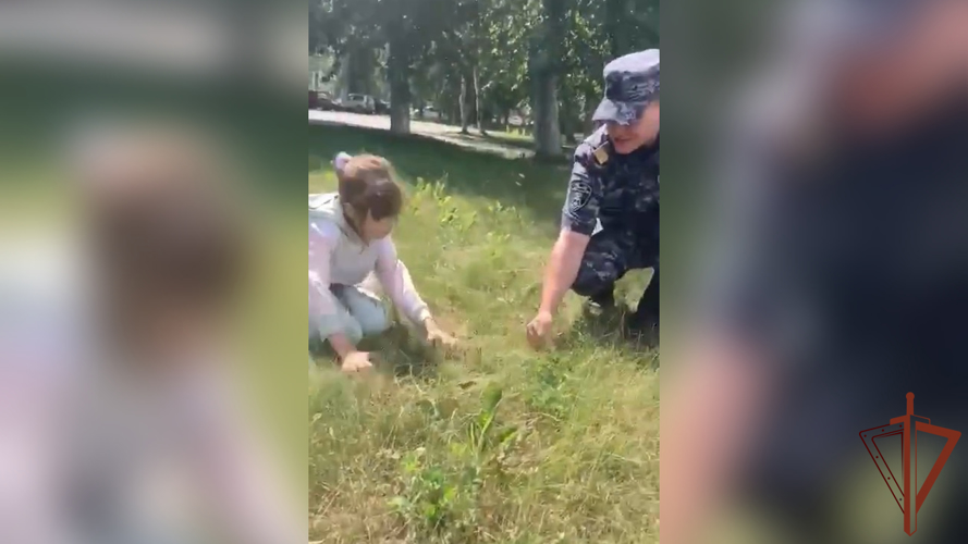 В Урае экипаж Росгвардии нашел потерявшегося ребенка