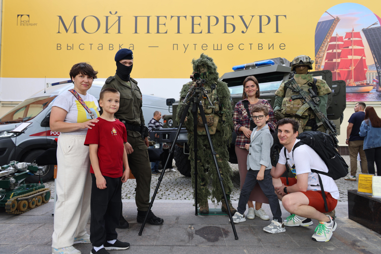 Представители Росгвардии приняли участие в фестивале по безопасности в Санкт-Петербурге