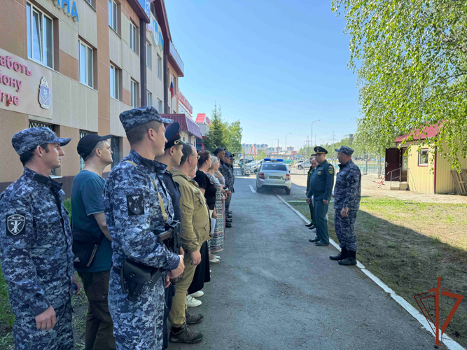 В Уральском округе Росгвардии проходит подготовка к осенне-зимнему пожароопасному периоду
