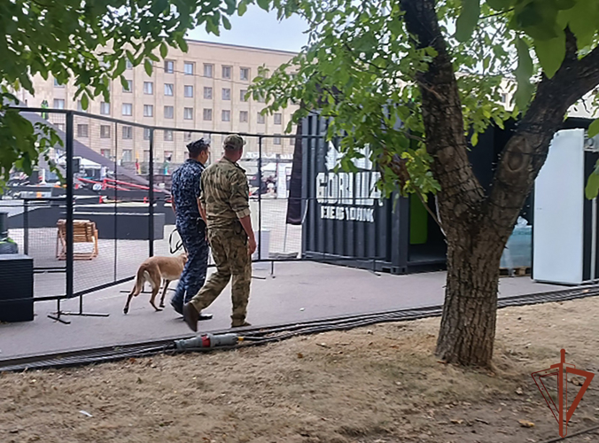 Росгвардейцы в Ставрополе обеспечивают безопасность гранд-финала международного конкурса «Кардо»