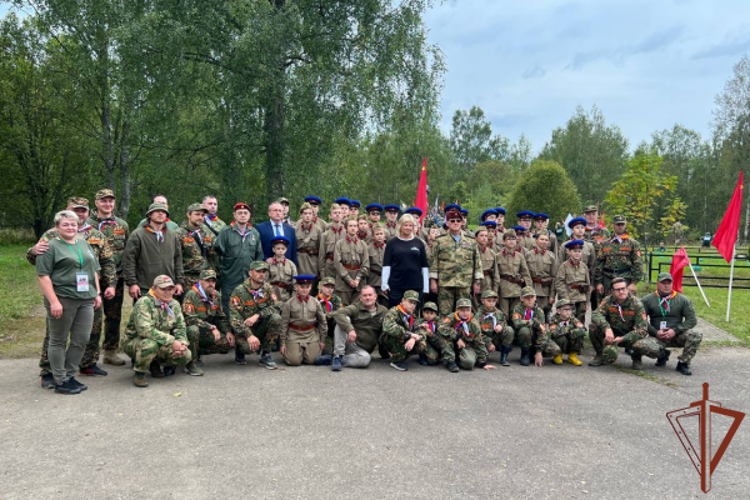 Военно-исторические сборы при поддержке Росгвардии прошли в Калужской области (видео)