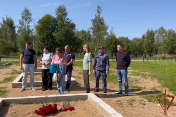 Росгвардия помогла найти родственников погибшего в годы Великой Отечественной войны красноармейца