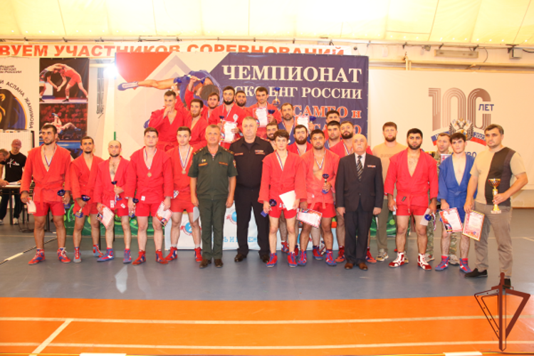 Чемпионат Северо-Кавказского округа Росгвардии по самбо состоялся в Кабардино-Балкарии