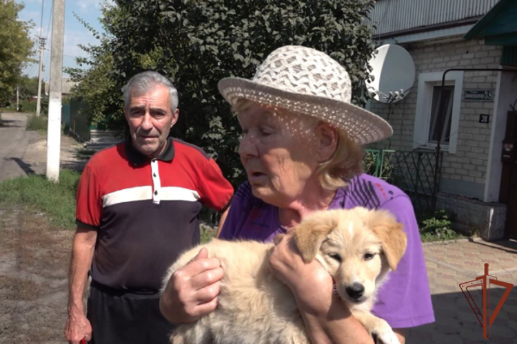 Жители Курской области благодарят росгвардейцев за помощь (видео)