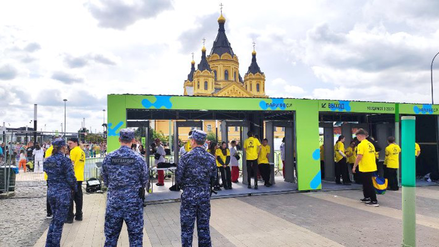 Росгвардия обеспечила безопасность музыкально-спортивного фестиваля «ПАРИ ФЕСТ» в Нижнем Новгороде