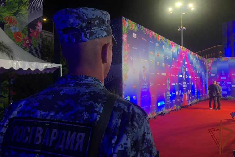 Росгвардейцы в Сириусе обеспечили безопасность «Новой волны 2024»