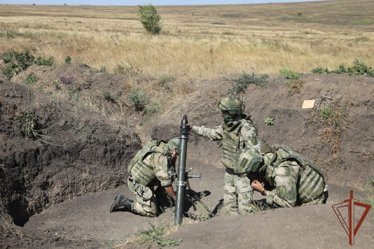 В Росгвардии определили лучших артиллеристов (видео)