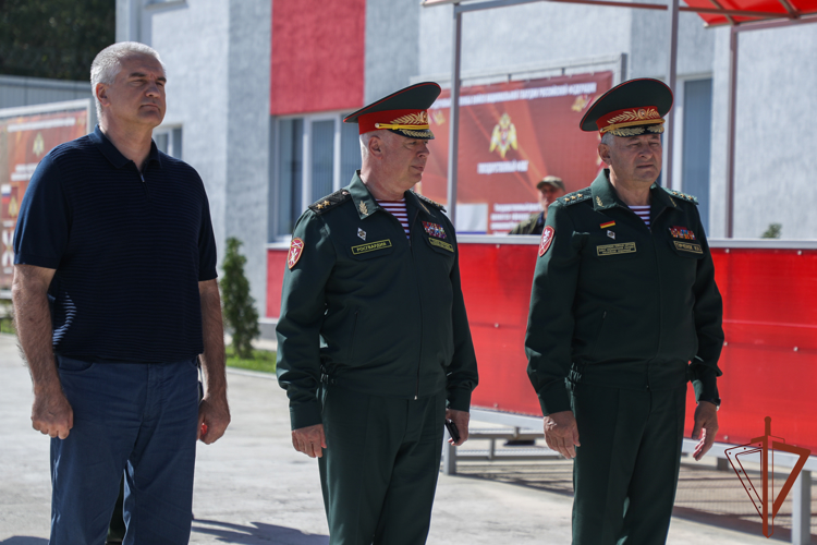 Открытие городка для сотрудников ОМОН «Грифон» Росгвардии состоялось в Керчи