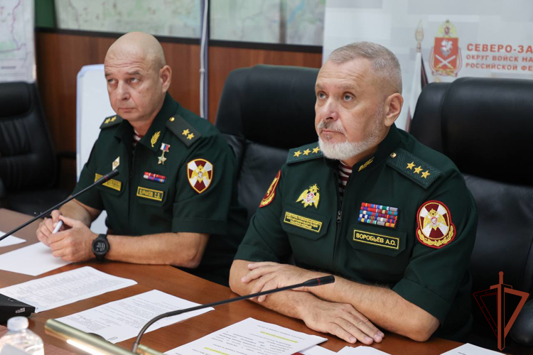 Заместитель директора Росгвардии генерал-полковник Алексей Воробьёв провел совещание по реализации избирательных прав росгвардейцев и  готовности СЗО Росгвардии к обеспечению безопасности Единого дня голосования